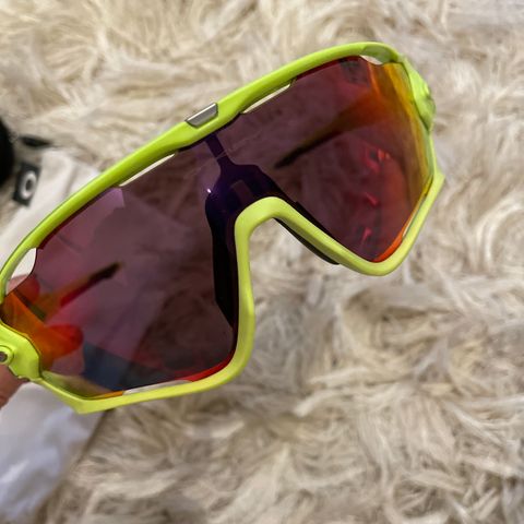 Oakley jawbreaker solbriller med etui og pose