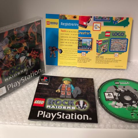 Lego Rock Raiders, PS1, PAL m/manual