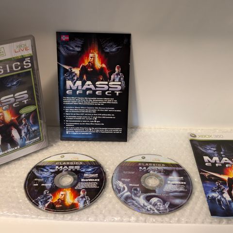 Mass Effect, 2-Disc, Xbox360, PAL m/manual