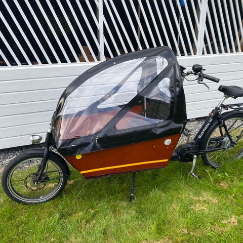 Cargo el-sykkel Bakfiets