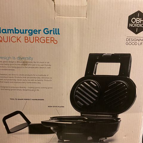 Hamburger grill