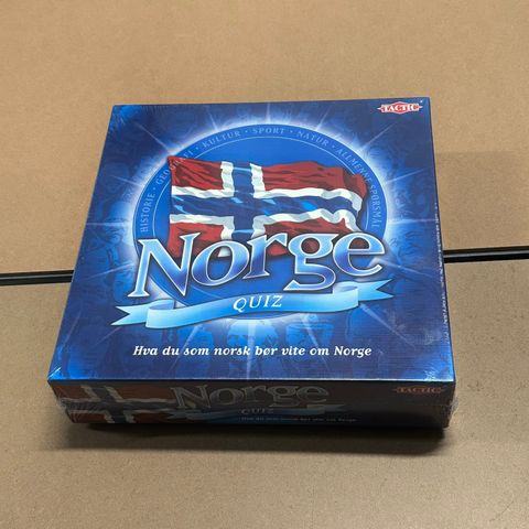 NORGE QUIZ (2004) - Ny i plast !