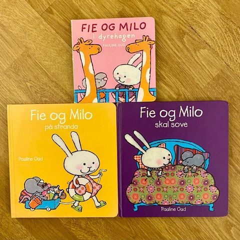 Barnebok ~ FIE OG MILO bøker