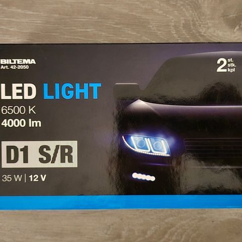 LED-pære D1 S/R