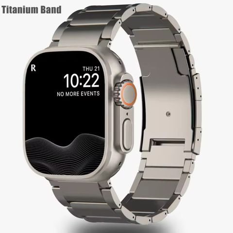 Apple watch Titanium Reim passer 42,44,45 og 49mm