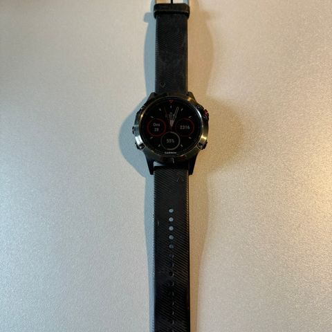 Garmin Fenix 5 pulsklokke