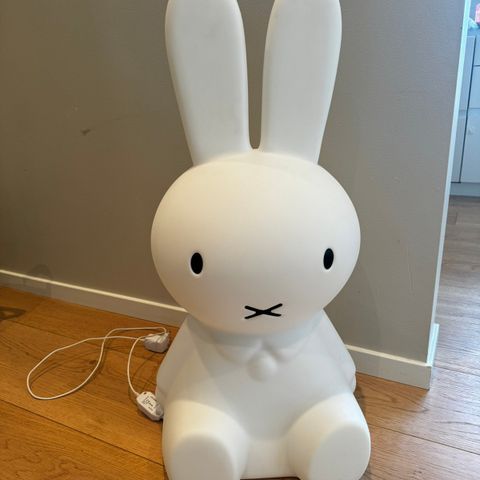 Miffy kaninlampe XL