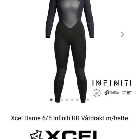 Xcel Våtdrakt dame