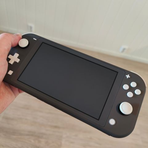 Nintendo Switch Lite grå selges (som ny)