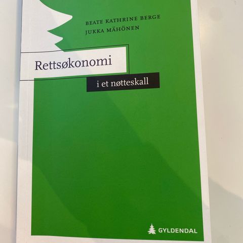 Rettsøkonomi