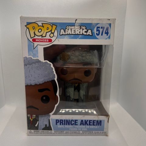 Funko Pop! Prince Akeem #574 Coming to America Pop! Movies