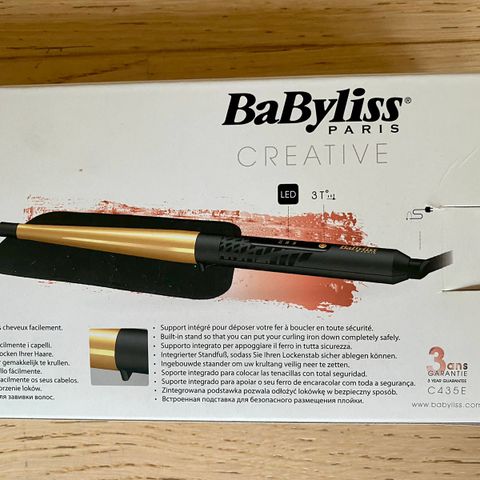 Babyliss paris krølltang