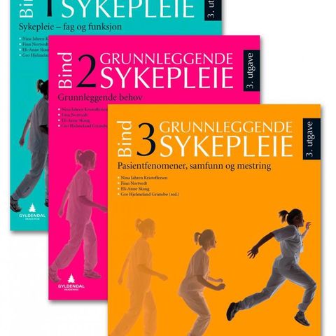 Grunnleggende sykepleie bind 1-3 - pensum på bachelor i sykepleie