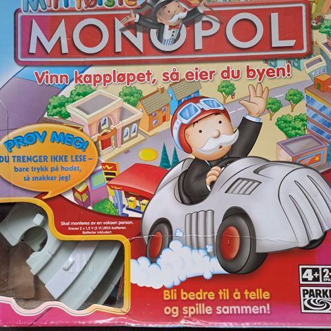 Mitt første Monopol  +4