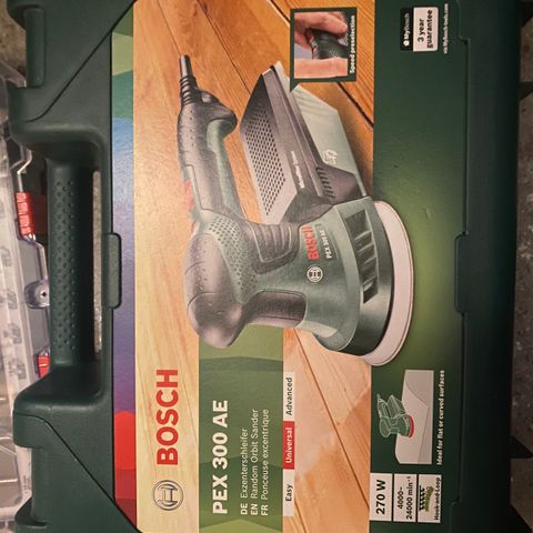 Bosch slipemaskin leie 150kr