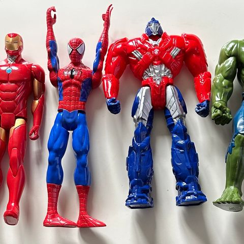 Super helter marvel- figurer