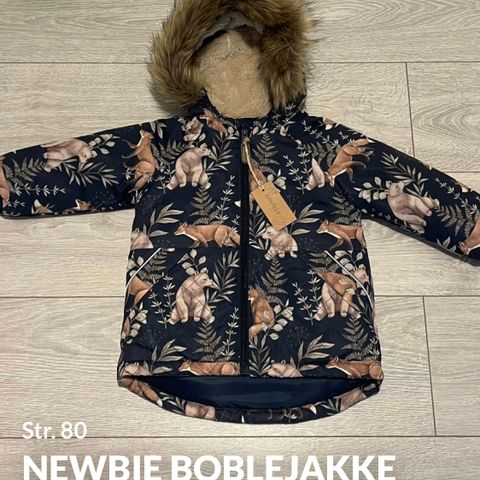 Newbie boblejakke str. 80