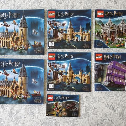 Lego Harry Potter - 8 komplette sett selges