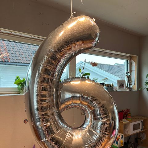 6 tall ballong, 80 cm