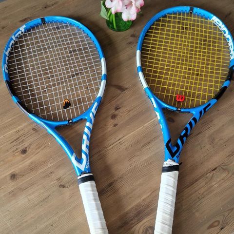 2 Babolat racketer for 1200 kr