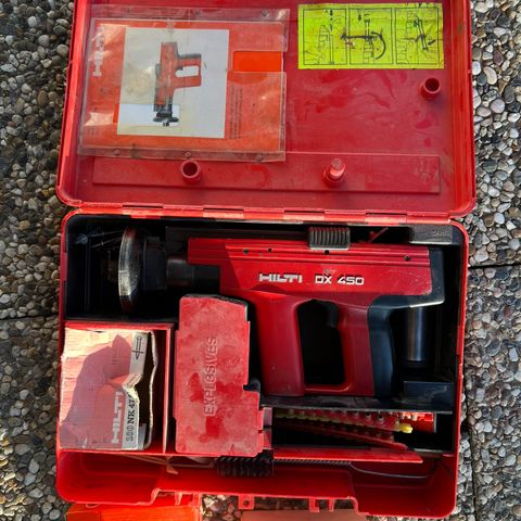 HILTI DX-450 med div.utstyr