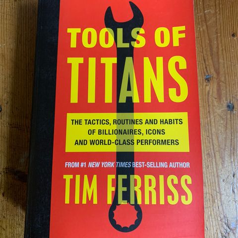 «Tools of titans» av Tim Ferris