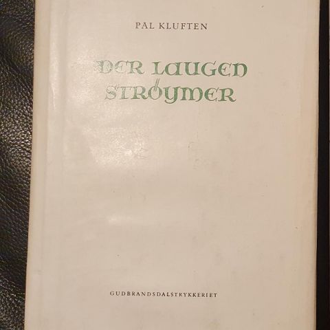 Pål Kluften:  Der Laugen strøymer. Utval av dikt og avisartiklar