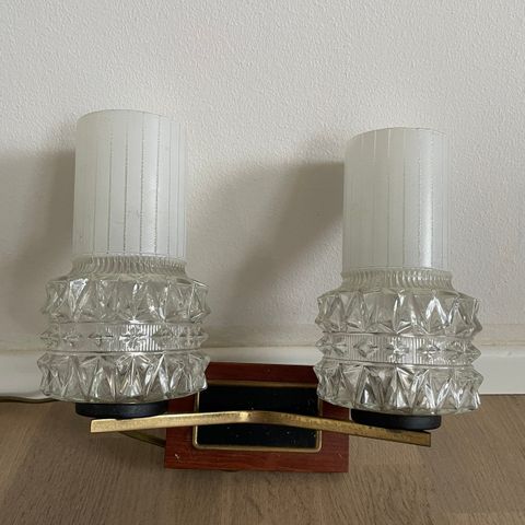 Retro vegg lampe