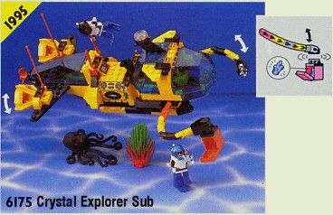 LEGO crystal Explorer Sub