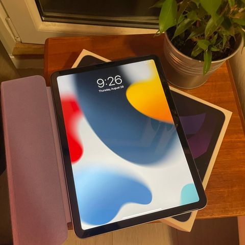 iPad Air 10,9” M1 WiFi 64 GB - Lilla