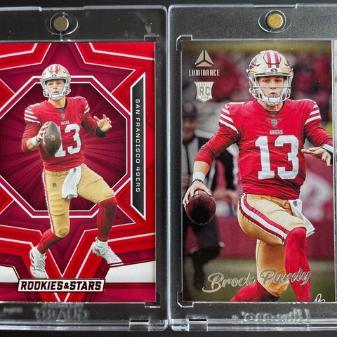 🏈 San Francisco 49ers - Brock Purdy - NFL American Football kort 🏈