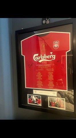 Liverpool 2005 Istanbul Gerrard og Carragher