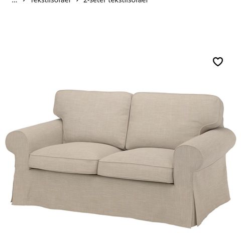 Ektorp sovesofa selges