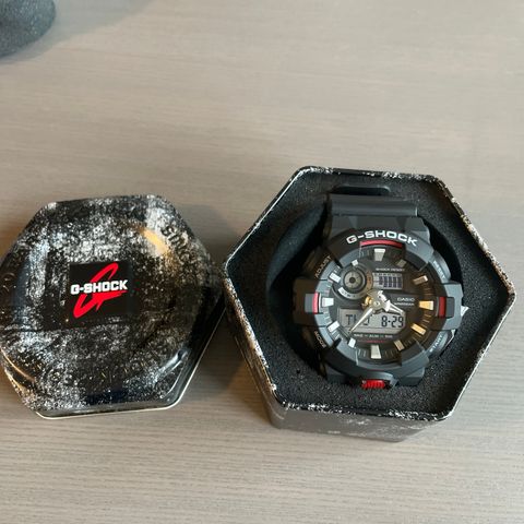 Ny G-Shock klokke selges.