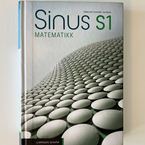 Sinus S1 for Matematikk S1 på VGS selges!