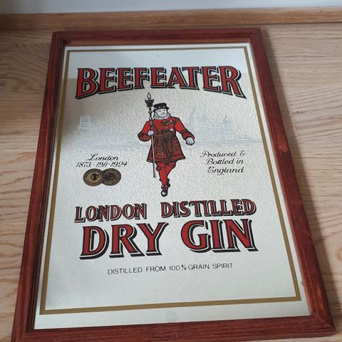 Reklamespeil Camel og Beefeater