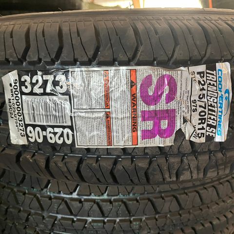 Coopertires trendsetter se p215/70r15