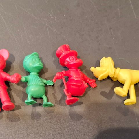 Vintage Disney Små Lekefigurer - Samlefigurer