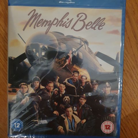 MEMPHIS BELLE. (1990) I PLAST UK utgave