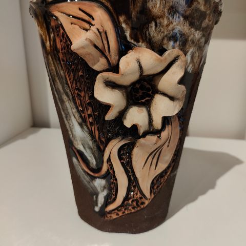 håndlaget vase