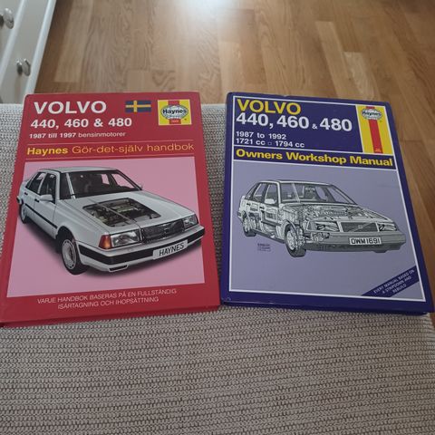 Haynes bøker volvo.