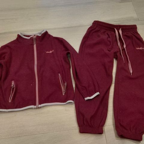 Vikafjell fleece sett str 5