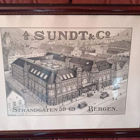 Reklamebilde "A/S Sundt & co"