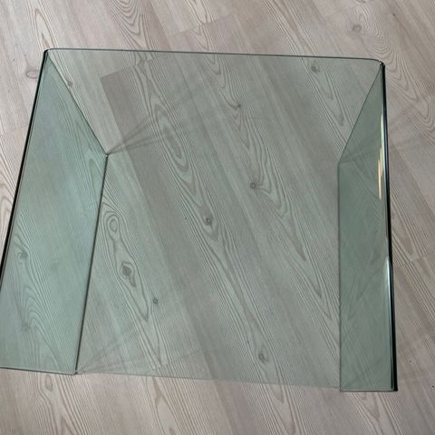 Glass salongbord og sidebord