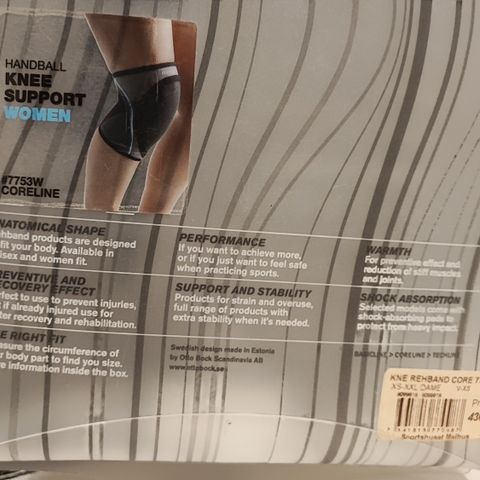 Håndball kneesupport xs