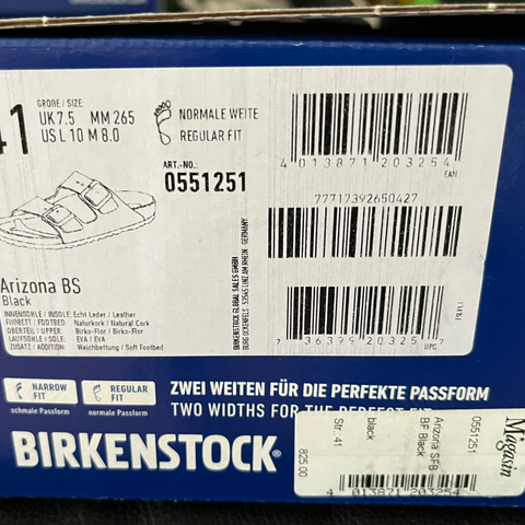 -36% [HELT NY] Birkenstock, Arizona Soft Footbed Birko-Flor