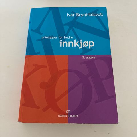 Innkjøp bok