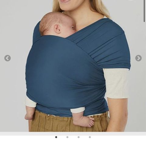 Ergobaby aura bæresjal indigo