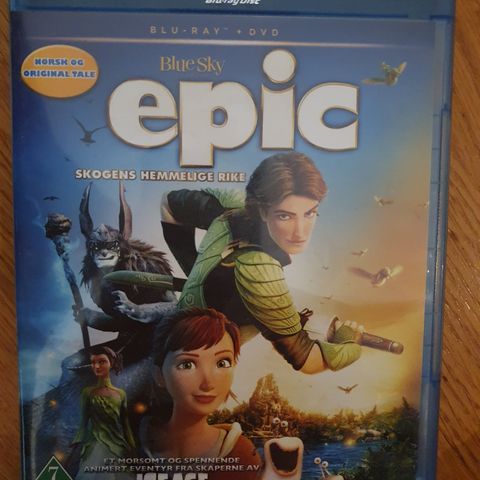 EPIC.  BLU-RAY og dvd