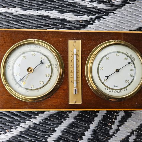 Hygrometer / Barometer